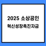 소상공인 혁신성장촉진자금