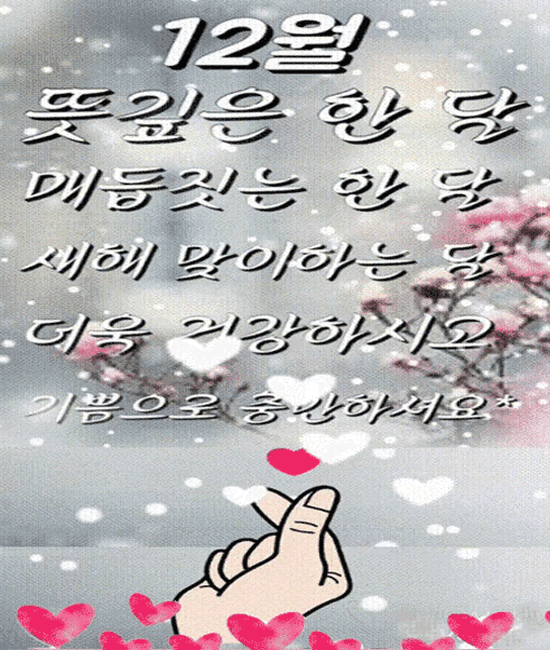 12월에는 사랑을 하겠습니다