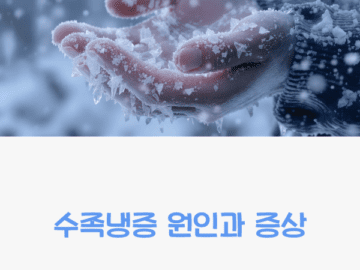 수족냉증 원인과 증상
