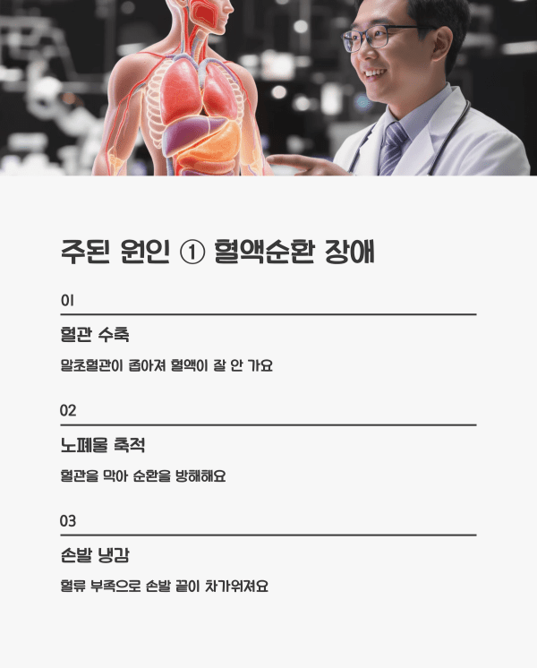 수족냉증 원인과 증상