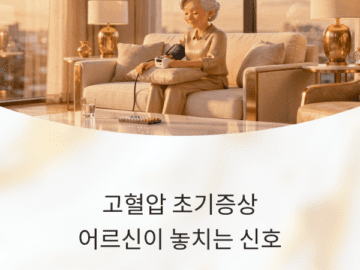 고혈압 초기증상