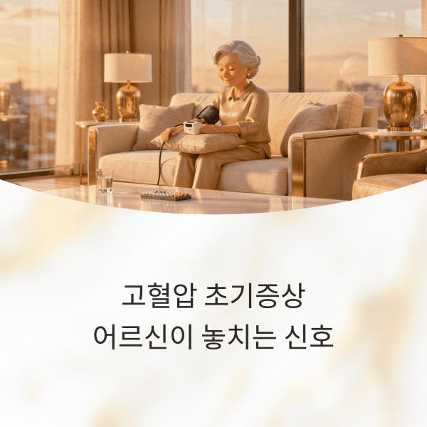 고혈압 초기증상