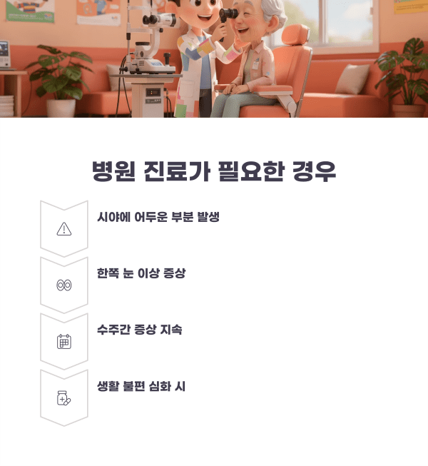 노인 시력 저하