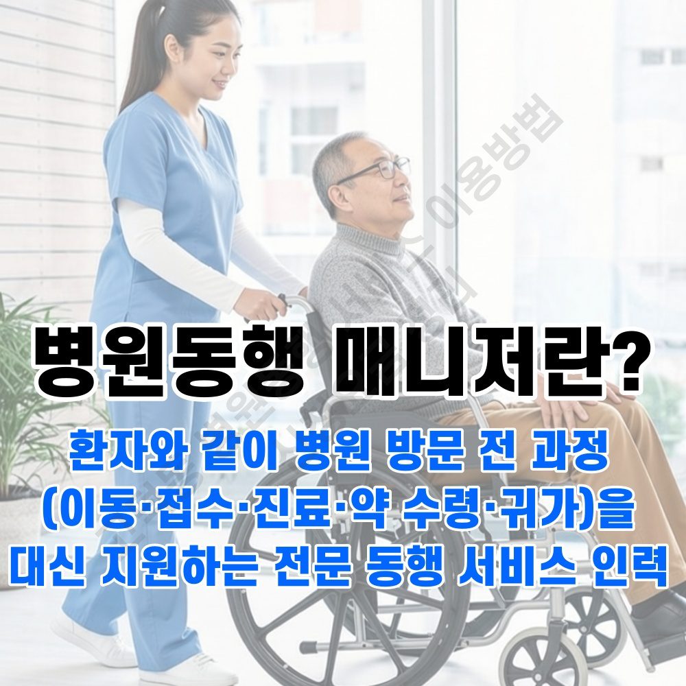 고덕동 병원동행 서비스