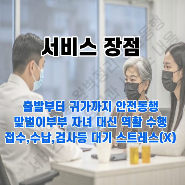 도선동 병원동행 서비스